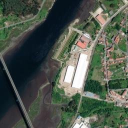 Catoira map(satellite map)