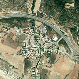 Mañeru map(satellite map)