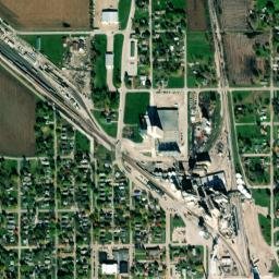 200-298 Northwest 3rd Street, Eagle Grove High Resolution Satellite Map