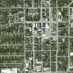 Elkhorn map(satellite map)