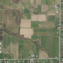 East Eden New York High Resolution Satellite Map