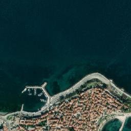 Nesebar map(satellite map)