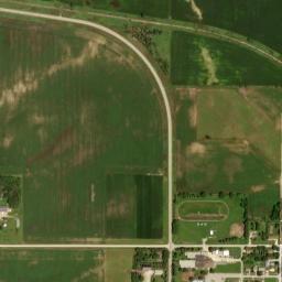 Satellite view of Dows Golf Course