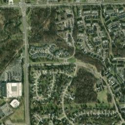 Rochester Hills map(satellite map)