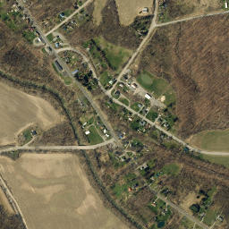 Groveland New York High Resolution Satellite Map