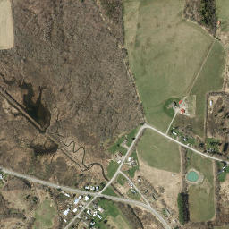 Beaver Meadow New York High Resolution Satellite Map