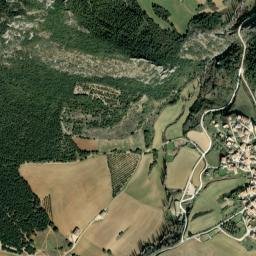 Unzué map(satellite map)