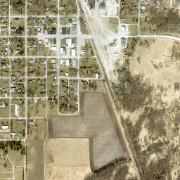 200-298 West Ellsworth Street Dows High Resolution Satellite Map