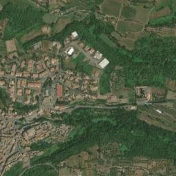 Gradoli map(satellite map)