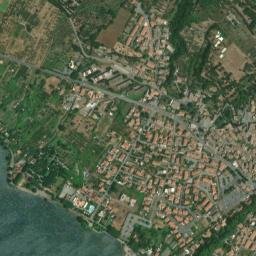 Bolsena map(satellite map)