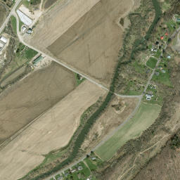 East River New York High Resolution Satellite Map