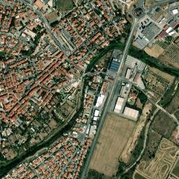 Pollestres map(satellite map)