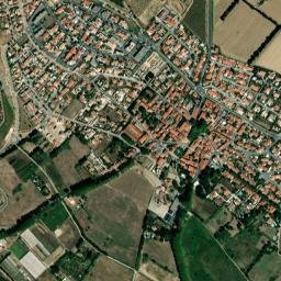 Théza map(satellite map)