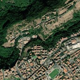 Pitigliano map(satellite map)