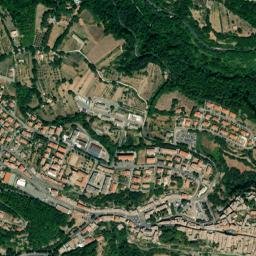 Bagnoregio map(satellite map)