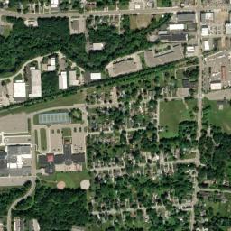 Satellite view of Pine Trace Golf Club