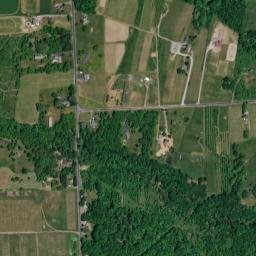 Yates County map(satellite map)