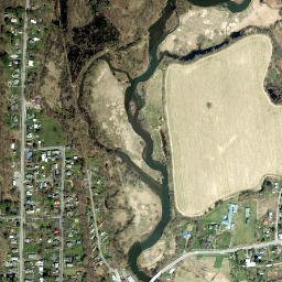 Hoboken New York High Resolution Satellite Map