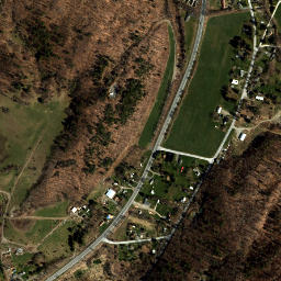 Cherryplain New York High Resolution Satellite Map