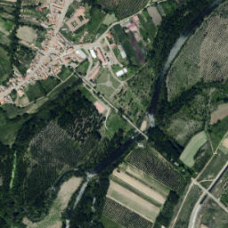 Gradefes map(satellite map)