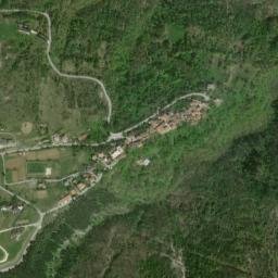 Cortino map(satellite map)