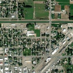 1166 N Meridian Rd, Rupert, ID 83350 High Resolution Satellite Map