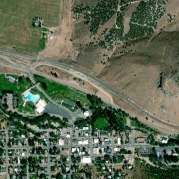 11 Main Street Lava Hot Springs ID High Resolution Satellite Map