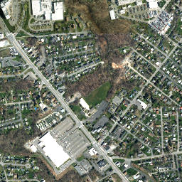Clinton Heights New York High Resolution Satellite Map