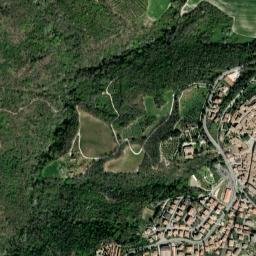 San Gemini map(satellite map)