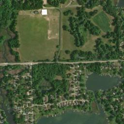 Satellite view of Union Lake Golf Course