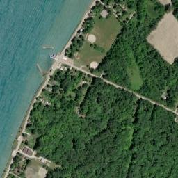 Walpole Island map(satellite map)