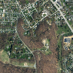 Prospect Heights New York High Resolution Satellite Map