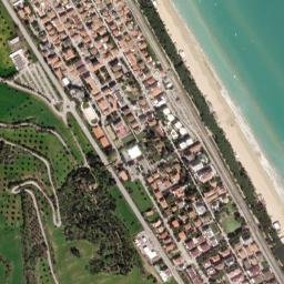 Pineto map(satellite map)
