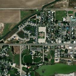 403 W Ellis St Paul ID 83347 America High Resolution Satellite Map