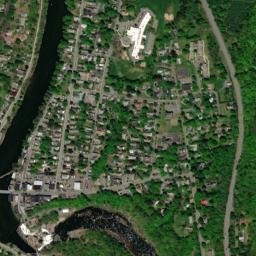 Shelburne Falls map(satellite map)