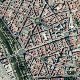 León map(satellite map)