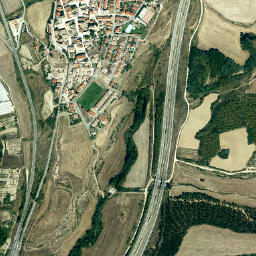 Garínoain map(satellite map)