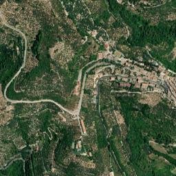Montefranco map(satellite map)
