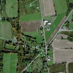 Italy Hill New York High Resolution Satellite Map