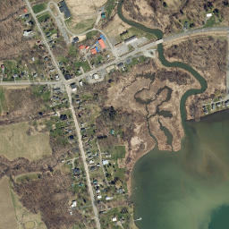 Branchport New York High Resolution Satellite Map