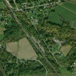 Unionville New York High Resolution Satellite Map