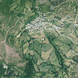 Gistaín map(satellite map)