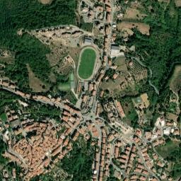 Manciano map(satellite map)