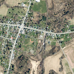 Milford New York High Resolution Satellite Map