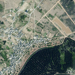 Castropodame map(satellite map)