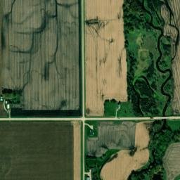 1920-1998 330th Street, Woolstock, IA High Resolution Satellite Map