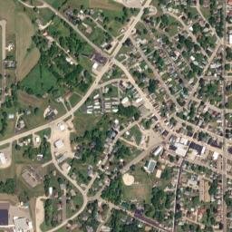 Shullsburg map(satellite map)