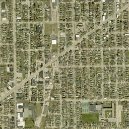Kenosha County map(satellite map)