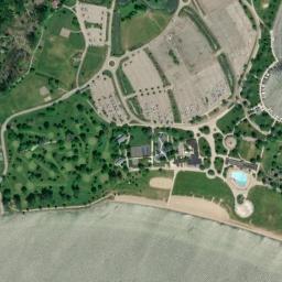 Satellite view of Lake St Clair Metro Beach Park