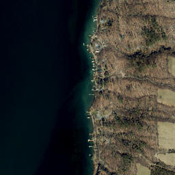 Lamoreaux Landing New York High Resolution Satellite Map